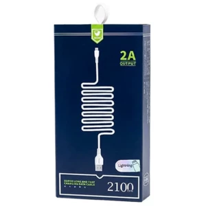 کابل شارژ و دیتا USB به لایتنینگ زوکسی (XOOXI) مدل 210 طول  2  متر
