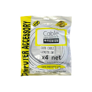 کابل شبکه پچ کورد CAT6 ایکس فور نت (X4 net) طول ۵ متر2