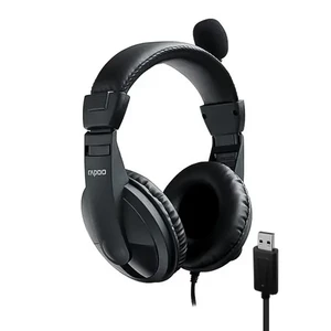 هدست مخصوص بازی رپو (Rapoo) مدل H150 | اتصال USB و میکروفون چرخشی