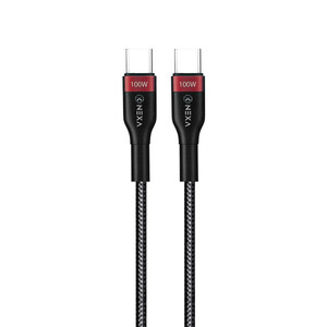کابل دو سر تایپ سی 100 وات نكسا مدل Nexa L30 طول 1 متر (5 آمپر)