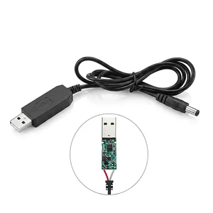 کابل افزاینده ولتاژ USB به DC مدل 12V (تبدیل ۵ ولت به ۱۲ ولت)