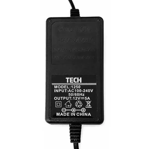 آداپتور ۱۲ ولت ۵ آمپر بین راهی مدل AD-1250 (کیفیت صنعتی)