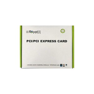 کارت اینترنال PCI Express به ۲ پورت سریال COM مدل RS-232 رویال پارس