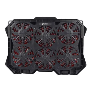 پایه خنک‌کننده ۶ فن لپ‌تاپ ایلون مدل Eleven N706 مجهز به نورپردازی LED و تنظیم ارتفاع چندحالته5