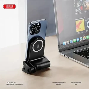 پایه نگهدارنده و گریپ عکاسی مگنتی موبایل ایکس او مدل XO-SS18 به همراه شاتر بلوتوثی جداشونده5