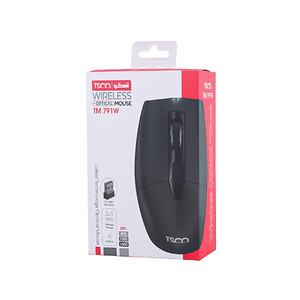 ماوس بی‌سیم تسکو مدل TM 791W با حسگر اپتیکال 1600 DPI و دانگل نانو 2.4 گیگاهرتز3