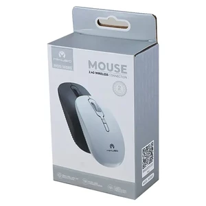 ماوس بی‌سیم میکوسو MIKUSO مدل MOS-W085 با دانگل نانو 2.4GHz و کلید تنظیم DPI رنگ سفید4
