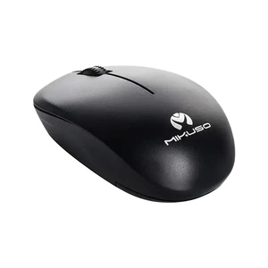 ماوس بی‌سیم میکوسو MIKUSO مدل MOS-W080 با دانگل نانو 2.4GHz و دقت 1200 DPI رنگ مشکی