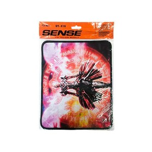 ماوس پد گیمینگ دور دوخت SENSE مدل DT-X18 ابعاد 20x30 سانتی‌متر