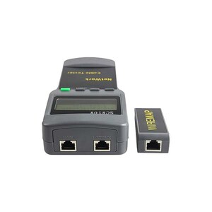 تستر شبکه دیجیتال مدل SC8108 با قابلیت اندازه‌گیری طول کابل