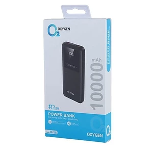پاور بانک ۱۰ هزار میلی‌آمپر اکسیژن مدل OX-100 با قابلیت شارژ سریع 5