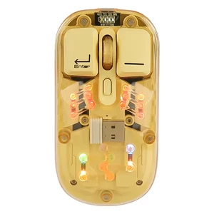 ماوس شارژی دو حالته ایلون Eleven مدل WM913 (طرح شفاف و نورپردازی RGB) 3