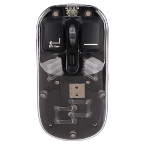 ماوس شارژی دو حالته ایلون Eleven مدل WM913 (طرح شفاف و نورپردازی RGB) 4