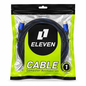 کابل HDMI کنفی ایلون Eleven طول 15 متر با کانکتور گلد 2