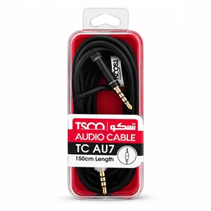 کابل انتقال صدای 1.5 متری تسکو مدل TC AU7 (سه خط)