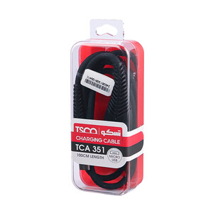 کابل تبدیل USB به MicroUSB تسکو مدل TCA 351 طول 1 متر