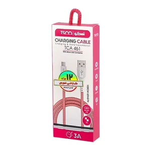 کابل تبدیل USB به MicroUSB تسکو مدل TCA 461 طول 1 متر
