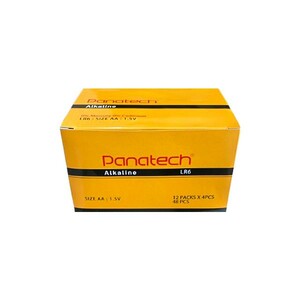باتری قلمی آلکالاین پاناتک (Panatech) مدل AA - بسته ۴ عددی