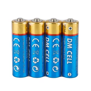 باتری قلمی سوپر هوی دیوتی DM CELL مدل R6P - بسته ۴ عددی