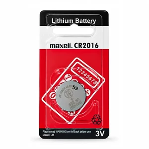 باتری سکه‌ای ۳ ولت مکسل (Maxell) مدل CR2016 - تکی