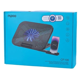 پایه خنک‌کننده لپ‌تاپ رپو مدل Rapoo CF100 همراه با هولدر موبایل6