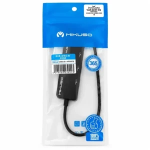 هاب ۴ پورت USB 2.0 میکوسو (Mikuso) مدل HUB-010 - طول کابل ۳۰ سانتی‌متر