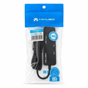 هاب ۴ پورت میکوسو (Mikuso) مدل HUB-010 | ۱ عدد USB 3.0 و ۳ عدد USB 2.0 | طول کابل ۱.۲ متر