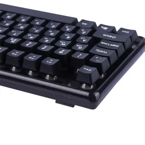 کیبورد گیمینگ با سیم دی نت مدل D-net DT-997 با نورپردازی RGB 3