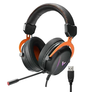 هدست گیمینگ رپو مدل VH350S با صدای فراگیر مجازی ۷.۱ کاناله و نورپردازی RGB