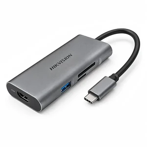 هاب و تبدیل ۷ کاره تایپ سی هایک ویژن Hikvision مدل DS-1DS07