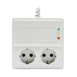 محافظ برق دو خانه یخچال ارت دار پارت الکتریک مدل 904 کابل 5 متری