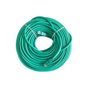 کابل پچ کورد شبکه Cat6 دی نت طول 30 متر سبز2