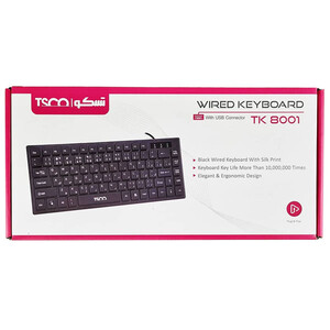 کیبورد تسکو مدل TK 8001
