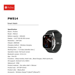 ساعت هوشمند پرووان مدل PWS14