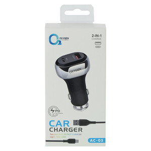 شارژر فندکی اکسیژن مدل AC-05