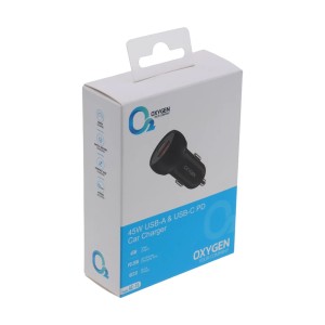 شارژر فندکی 45 وات اکسیژن مدل AC-15