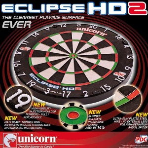 تخته دارت یونیکورن مدل ECLIPSE HD2