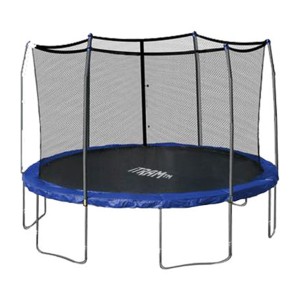 ترامپولین حفاظ دار فضای باز با قطر 4 متر