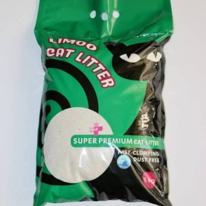 خاک گربه لیمو مدل سوپر پلاس 8 کیلویی ــــــ Limoo_Cat_Litter