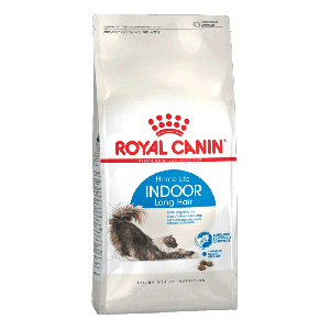 غذای خشک گربه رویال کنین Royal Canin Indoor Home Life Long Hair وزن 2 کیلوگرم