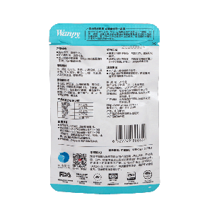 پوچ گربه ونپی مدل ماهی تن و سالمون و مرغ (Wanpy) وزن ۸۰ گرم