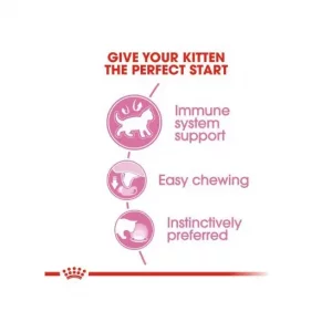 پوچ بچه گربه رویال کنین Royal Canin Kitten وزن 85 گرم