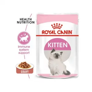 پوچ بچه گربه رویال کنین Royal Canin Kitten وزن 85 گرم