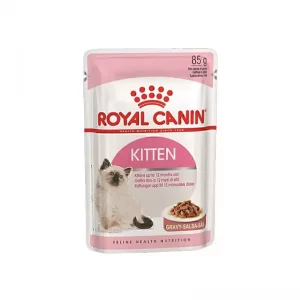 پوچ بچه گربه رویال کنین Royal Canin Kitten وزن 85 گرم