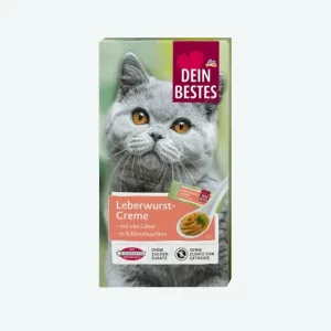 بستنی دین بستس با طعم سوسیس جگر Dein Bestes Liver Sausage Cream Snack بسته 8 عددی
