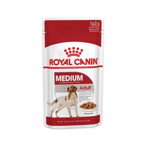 پوچ سگ مدل مدیوم ادالت 85 گرمی رویال کنین (royal canin)