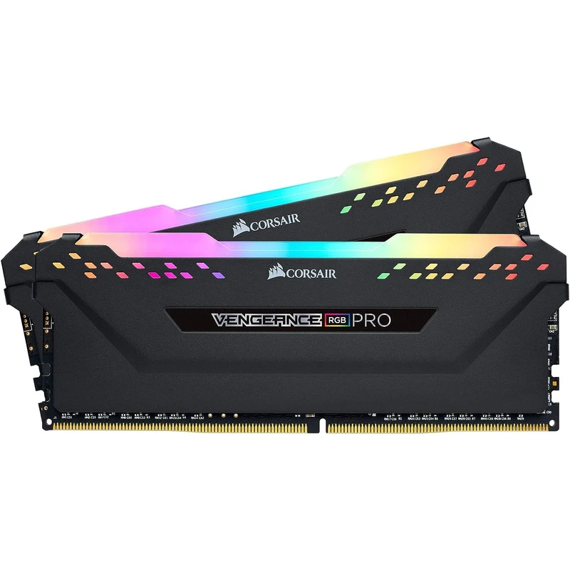 رم دسکتاپ DDR4 دو کاناله ۳۶۰۰ مگاهرتز کورسیر مدل VENGEANCE PRO RGB ظرفیت ۳۲ گیگابایت CL18