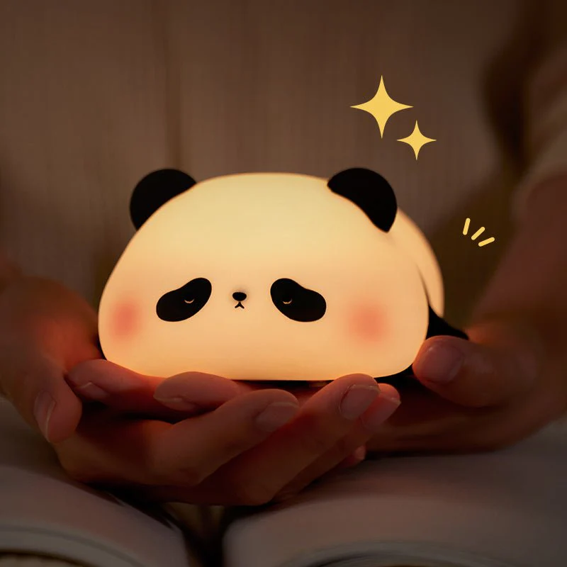 چراغ خواب فانتزی سیلیکونی طرح پاندا خوابالو خسته Cute Panda