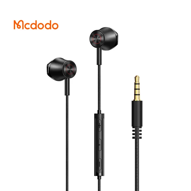 هندزفری با سیم جک 3.5 میلی متری AUX مک دودو Mcdodo HP-406