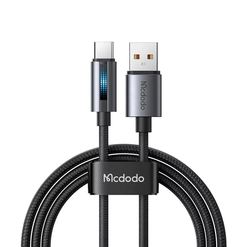 کابل شارژ تایپ سی 100 وات 6 آمپر سوپر فست مک دودو Mcdodo CA-518 طول 1.2 متر